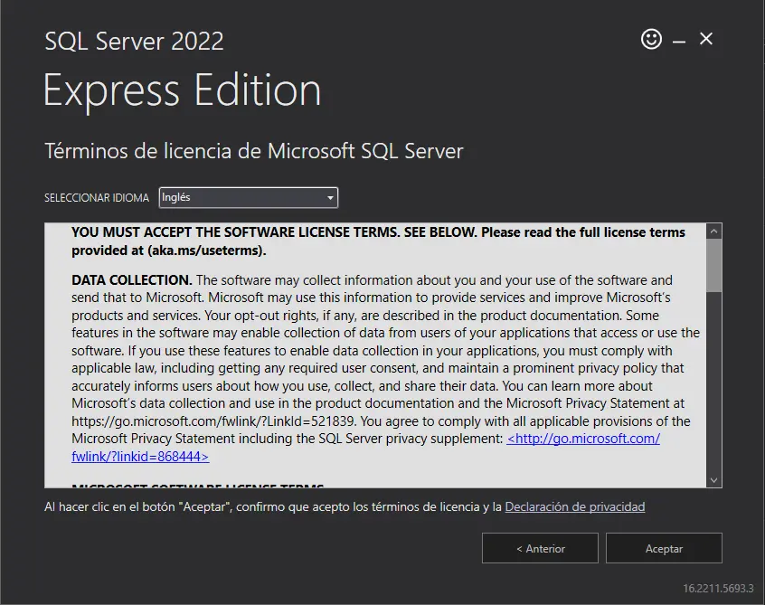 Términos de licencia de Microsoft Server